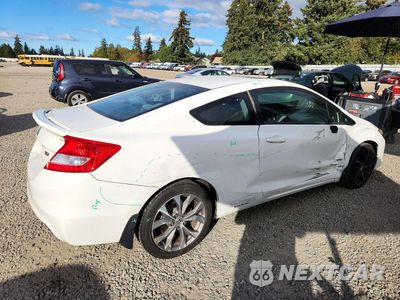 Trzecie zdjęcie samochodu z tyłu: 2012 HONDA CIVIC SI VIN:2HGFG4A54CH706977 - miniatura