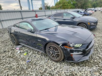 Czwarte zdjęcie samochodu z boku: 2019 FORD MUSTANG GT VIN:1FA6P8CF0K5122020 - miniatura