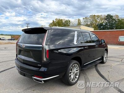 Trzecie zdjęcie samochodu z tyłu: 2023 CADILLAC ESCALADE ESV PREMIUM LUXURY VIN:1GYS4KKL1PR104366 - miniatura