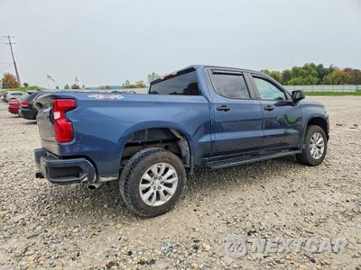 Trzecie zdjęcie samochodu z tyłu: 2020 CHEVROLET SILVERADO K1500 CUSTOM VIN:3GCPYBEK8LG377754 - miniatura