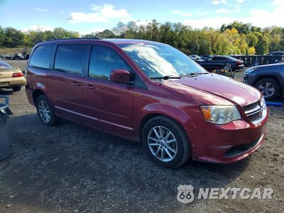 Czwarte zdjęcie samochodu z boku: 2014 DODGE GRAND CARAVAN SXT VIN:2C4RDGCG7ER320619 - miniatura