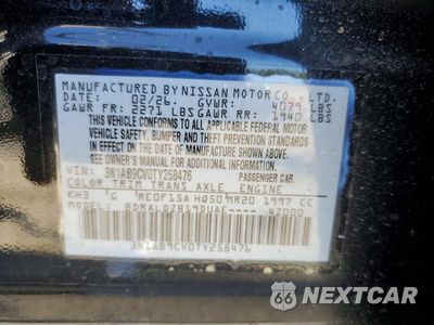 Zdjęcie 12 z 12 samochodu: 2026 NISSAN SENTRA SV VIN:3N1AB9CV0TY258476 - miniatura