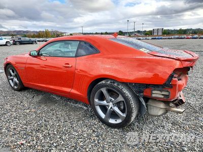 Drugie zdjęcie samochodu z przodu: 2013 CHEVROLET CAMARO LT VIN:2G1FB1E35D9144211 - miniatura