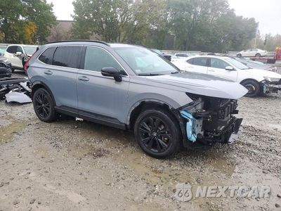 Czwarte zdjęcie samochodu z boku: 2024 HONDA CR-V SPORT TOURING VIN:2HKRS6H99RH814669 - miniatura