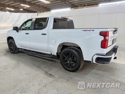 Drugie zdjęcie samochodu z przodu: 2022 CHEVROLET SILVERADO LTD K1500 CUSTOM VIN:1GCPYBEK9NZ145098 - miniatura