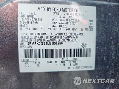 Zdjęcie 13 z 13 samochodu: 2020 FORD EDGE SE VIN:2FMPK3G93LBB58250 - miniatura