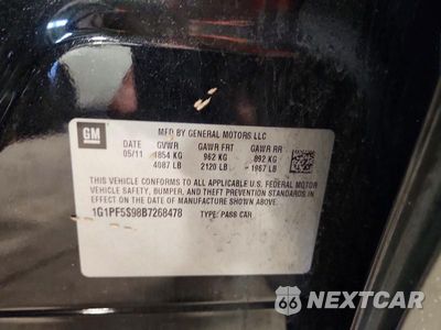 Zdjęcie 12 z 12 samochodu: 2011 CHEVROLET CRUZE LT VIN:1G1PF5S98B7268478 - miniatura