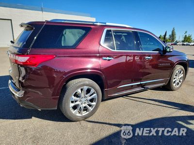 Trzecie zdjęcie samochodu z tyłu: 2018 CHEVROLET TRAVERSE PREMIER VIN:1GNERKKW0JJ246378 - miniatura