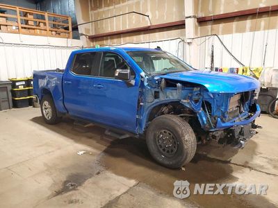 Czwarte zdjęcie samochodu z boku: 2025 CHEVROLET SILVERADO K1500 LT VIN:3GCUKDE86SG310024 - miniatura