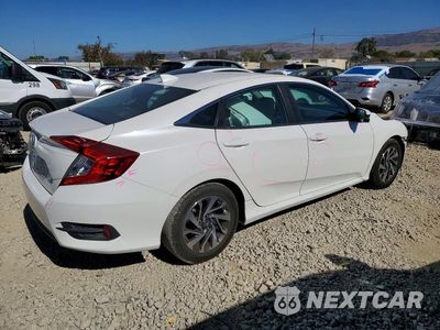 Trzecie zdjęcie samochodu z tyłu: 2017 HONDA CIVIC EX VIN:19XFC2F85HE206590 - miniatura