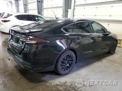 Trzecie zdjęcie samochodu z tyłu: 2018 FORD FUSION SE VIN:3FA6P0HD6JR208033 - miniatura