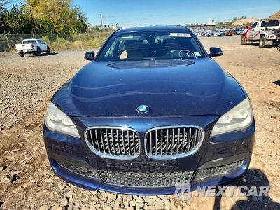 Piąte zdjęcie samochodu w środku: 2014 BMW 750 LXI VIN:WBAYF8C52ED142693 - miniatura