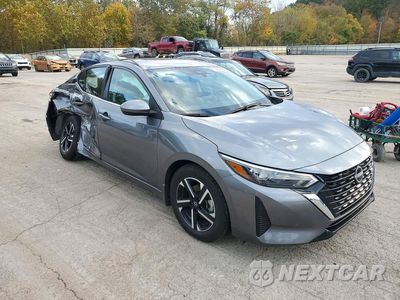 Czwarte zdjęcie samochodu z boku: 2025 NISSAN SENTRA SV VIN:3N1AB8CV8SY206523 - miniatura