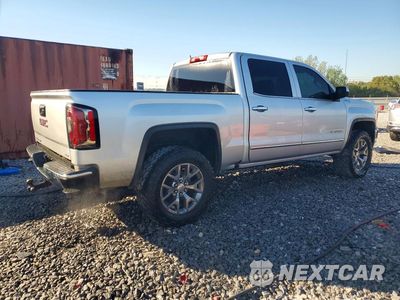 Trzecie zdjęcie samochodu z tyłu: 2018 GMC SIERRA K1500 SLT VIN:3GTU2NEC3JG312354 - miniatura