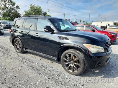Czwarte zdjęcie samochodu z boku: 2013 INFINITI QX56 BASE VIN:JN8AZ2NC5D9350545 - miniatura