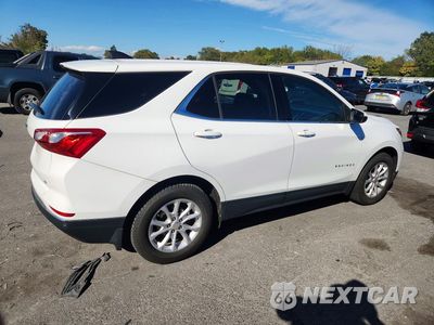 Trzecie zdjęcie samochodu z tyłu: 2020 CHEVROLET EQUINOX LT VIN:3GNAXKEV3LS671392 - miniatura