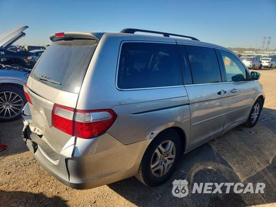 Trzecie zdjęcie samochodu z tyłu: 2005 HONDA ODYSSEY EXL VIN:5FNRL38755B013367 - miniatura