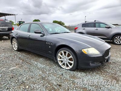 Czwarte zdjęcie samochodu z boku: 2009 MASERATI QUATTROPORTE VIN:ZAMFK39AX90043822 - miniatura