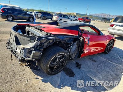 Trzecie zdjęcie samochodu z tyłu: 2024 CHEVROLET CORVETTE STINGRAY 3LT VIN:1G1YC3D42R5111327 - miniatura