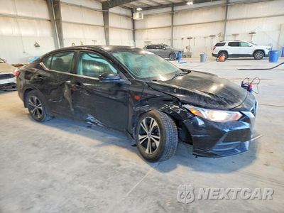Czwarte zdjęcie samochodu z boku: 2020 NISSAN SENTRA VIN:3N1AB8CV6LY231776 - miniatura