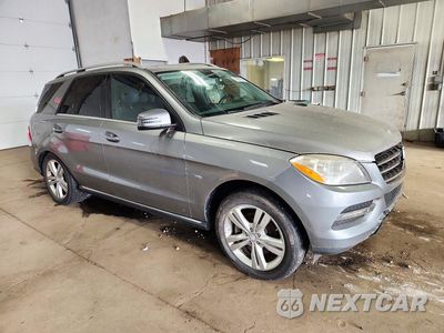 Czwarte zdjęcie samochodu z boku: 2012 MERCEDES-BENZ ML 350 4MATIC VIN:4JGDA5HB1CA001525 - miniatura