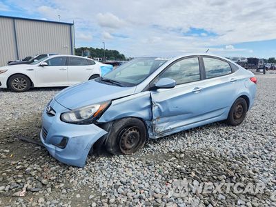 2014 HYUNDAI ACCENT GLS KMHCT4AE6EU677958 - główne zdjęcie licytacji z USA - miniatura