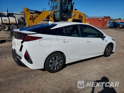 Trzecie zdjęcie samochodu z tyłu: 2022 TOYOTA PRIUS PRIME LE VIN:JTDKAMFP5N3215168 - miniatura