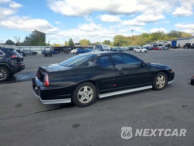Trzecie zdjęcie samochodu z tyłu: 2001 CHEVROLET MONTE CARLO SS VIN:2G1WX15K019198861 - miniatura