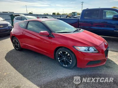 Czwarte zdjęcie samochodu z boku: 2014 HONDA CR-Z VIN:JHMZF1D40ES000650 - miniatura