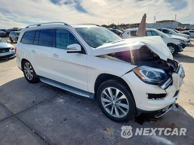 Czwarte zdjęcie samochodu z boku: 2016 MERCEDES-BENZ GL 450 4MATIC VIN:4JGDF6EE3GA649833 - miniatura