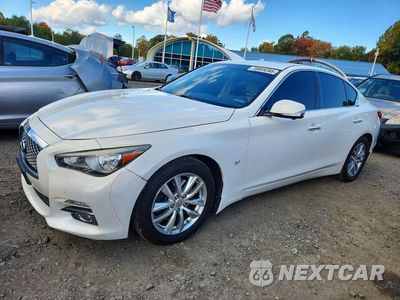 2014 INFINITI Q50 PREMIUM JN1BV7AR4EM704527 - główne zdjęcie licytacji z USA - miniatura