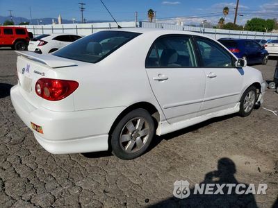 Trzecie zdjęcie samochodu z tyłu: 2006 TOYOTA COROLLA S VIN:1NXBR32E66Z645046 - miniatura