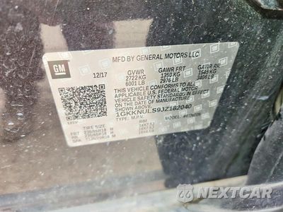 Zdjęcie 12 z 12 samochodu: 2018 GMC ACADIA SLT-1 VIN:1GKKNULS9JZ182040 - miniatura