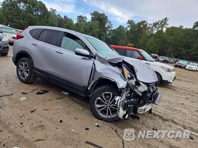 Czwarte zdjęcie samochodu z boku: 2021 HONDA CR-V EX VIN:2HKRW2H50MH653390 - miniatura
