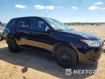 Czwarte zdjęcie samochodu z boku: 2014 MITSUBISHI OUTLANDER ES VIN:JA4AD2A37EZ001799 - miniatura