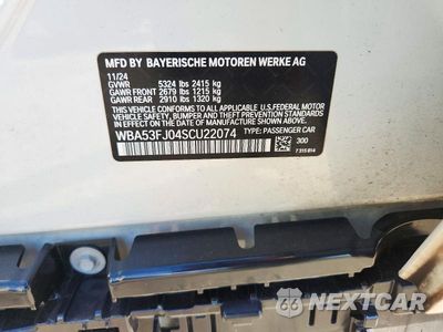 Zdjęcie 13 z 13 samochodu: 2025 BMW 530 XI VIN:WBA53FJ04SCU22074 - miniatura