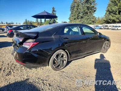 Trzecie zdjęcie samochodu z tyłu: 2022 HYUNDAI ELANTRA N LINE VIN:KMHLR4AF8NU239921 - miniatura