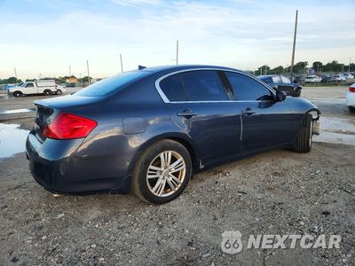 Trzecie zdjęcie samochodu z tyłu: 2011 INFINITI G25 SEDAN BASE VIN:JN1DV6AP5BM601484 - miniatura