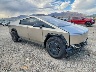 Czwarte zdjęcie samochodu z boku: 2025 TESLA CYBERTRUCK VIN:7G2CEHED8SA069543 - miniatura