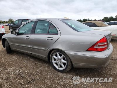 Drugie zdjęcie samochodu z przodu: 2004 MERCEDES-BENZ C 240 VIN:WDBRF61J54E016380 - miniatura
