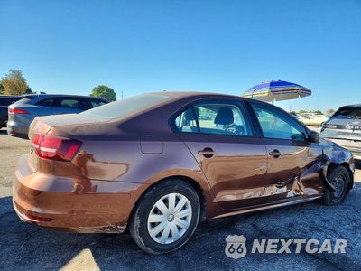 Trzecie zdjęcie samochodu z tyłu: 2016 VOLKSWAGEN JETTA S VIN:3VW267AJ7GM349278 - miniatura