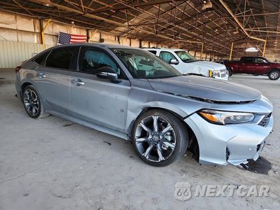 Czwarte zdjęcie samochodu z boku: 2025 HONDA CIVIC SPORT TOURING VIN:2HGFE4F83SH313124 - miniatura