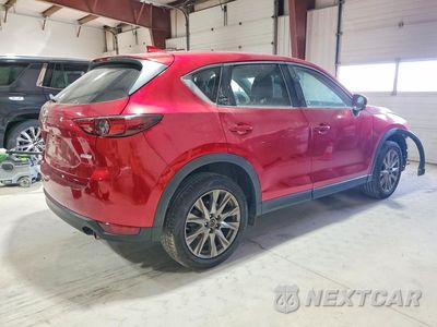 Trzecie zdjęcie samochodu z tyłu: 2019 MAZDA CX-5 GRAND TOURING VIN:JM3KFBDM6K0662286 - miniatura
