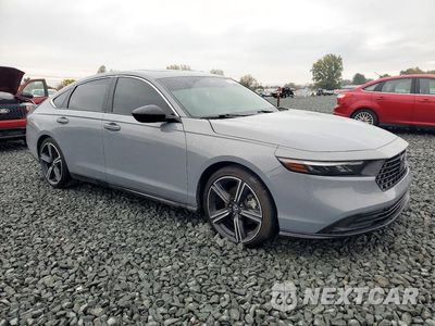 Czwarte zdjęcie samochodu z boku: 2025 HONDA ACCORD HYBRID SPORT VIN:1HGCY2F55SA004712 - miniatura