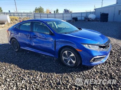 Czwarte zdjęcie samochodu z boku: 2021 HONDA CIVIC LX VIN:2HGFC2F68MH522760 - miniatura