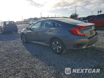 Drugie zdjęcie samochodu z przodu: 2019 HONDA CIVIC LX VIN:19XFC2F68KE029605 - miniatura