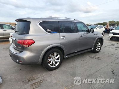 Trzecie zdjęcie samochodu z tyłu: 2013 INFINITI QX56 BASE VIN:JN8AZ2NF3D9551032 - miniatura