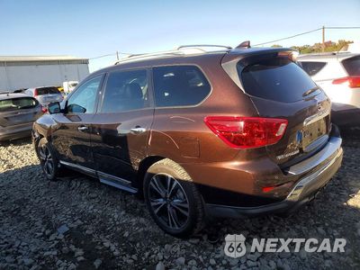 Drugie zdjęcie samochodu z przodu: 2020 NISSAN PATHFINDER PLATINUM VIN:5N1DR2DM3LC631498 - miniatura