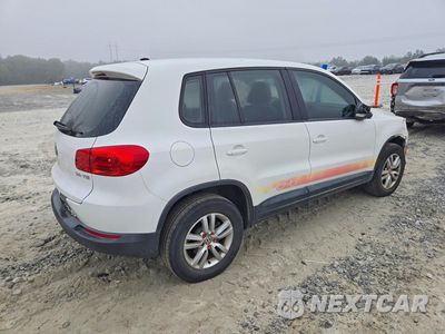 Trzecie zdjęcie samochodu z tyłu: 2013 VOLKSWAGEN TIGUAN S VIN:WVGAV3AX1DW603332 - miniatura
