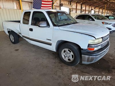 Czwarte zdjęcie samochodu z boku: 2000 CHEVROLET SILVERADO C1500 VIN:2GCEC19T3Y1113618 - miniatura
